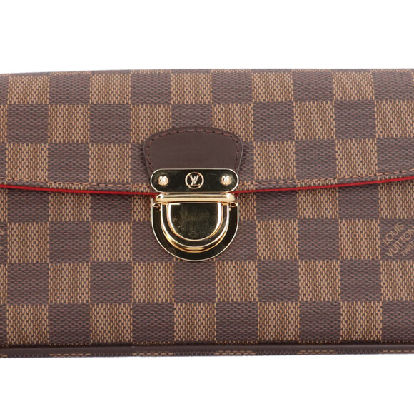 LOUIS VUITTON Authentic Brown Damier Canvas Shoulder Bag - Picture 8 of 8